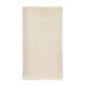 White Mohair Throw Blanket Bronte Moon Wool Blankets