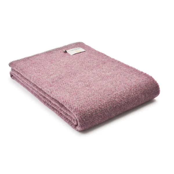 Beehive Wool Throw Blanket Tweedmill Wool Bed Throws - Image 15
