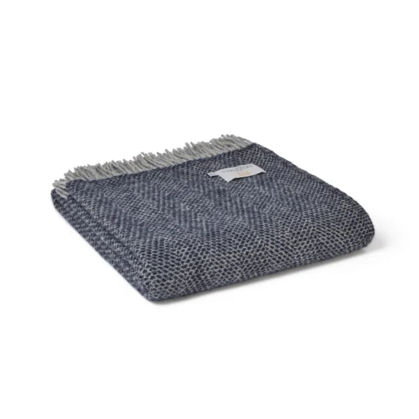 Beehive Wool Throw Blanket Tweedmill Wool Bed Throws - Image 11