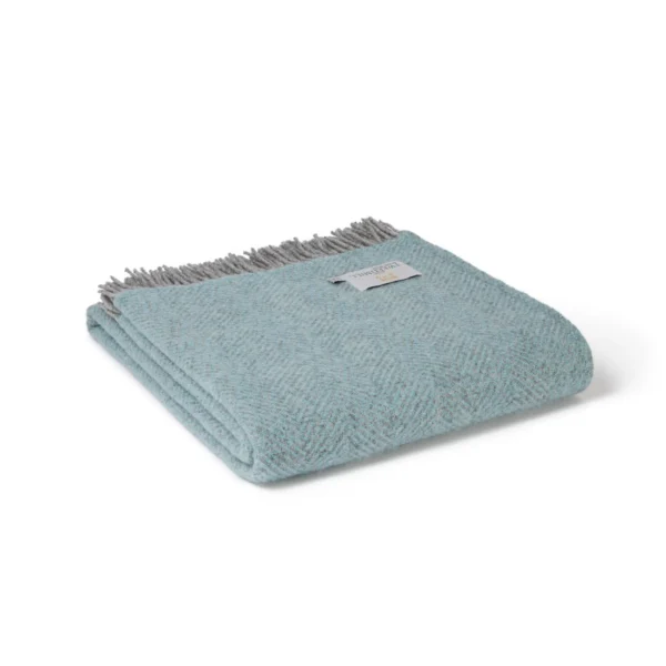 Beehive Wool Throw Blanket Tweedmill Wool Bed Throws - Image 8