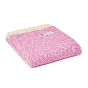 Beehive Wool Throw Blanket Tweedmill Wool Bed Throws
