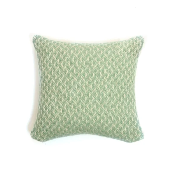 Diamond Wool Cushion Cover Tweedmill Wool Bed Linen - Image 2