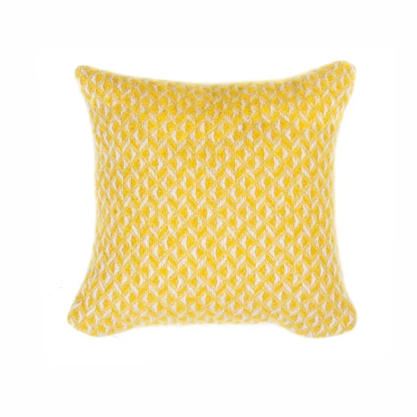 Diamond Wool Cushion Cover Tweedmill Wool Bed Linen - Image 3