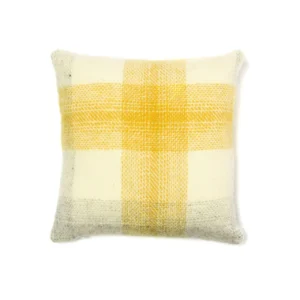 Meadow Check Cushion Cover Tweedmill Wool Bed Linen